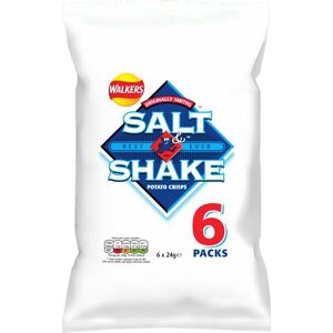 Walkers Salt & Shake Crisps 25g x 6 per pack - (PACK OF 4) Walkers Salt & Shake Crisps 25g x 6 per pack - (PACK OF 4)
