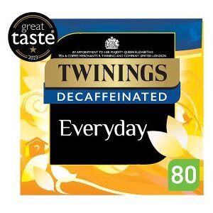 Twinings Everyday Tea Decaffeinated 80 per pack - (PACK OF 4) Twinings Everyday Tea Decaffeinated 80 per pack - (PACK OF 4)