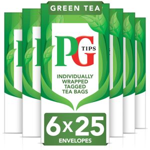 PG Tips Green Tea Bags Bulk Individually Wrapped Tea Bags String & Tagged PG Tips Green Tea Bags Bulk Individually Wrapped Tea Bags String & Tagged