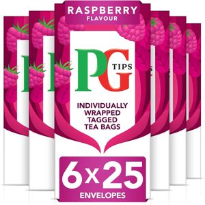 PG Tips Raspberry Leaf Tea Bags - Bulk, Individually Wrapped, Refreshing Fruit F PG Tips Raspberry Leaf Tea Bags - Bulk, Individually Wrapped, Refreshing Fruit F