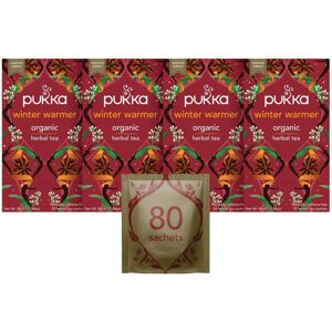 Pukka Herbs Winter Warmer Organic Herbal Tea Limited Edition Ginger, Cinna Pukka Herbs Winter Warmer Organic Herbal Tea Limited Edition Ginger, Cinna