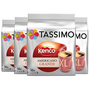 Tassimo Kenco Americano Grande (Pack of 4) 16 T-discs Tassimo Kenco Americano Grande (Pack of 4) 16 T-discs