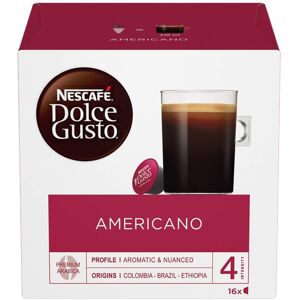 Nescafe Dolce Gusto Caffe Americano Coffee Pods (Pack of 3, Total 48 Capsules) Nescafe Dolce Gusto Caffe Americano Coffee Pods (Pack of 3, Total 48 Capsules)