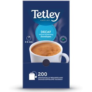 Tetley Decaf Original Tea Bags 250g, 480 Bags, 0.2% Caffeine, Rainforest Allianc Tetley Decaf Original Tea Bags 250g, 480 Bags, 0.2% Caffeine, Rainforest Allianc