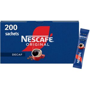 Nescafe NESCAF? Original Decaf Instant Coffee Sachets - 200 x 1.8g Sticks Nescafe NESCAF? Original Decaf Instant Coffee Sachets - 200 x 1.8g Sticks