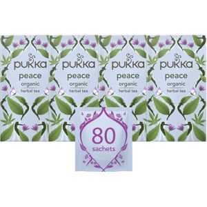 Pukka Herbs Peace Organic Herbal Tea Box Tea Infusion With Chamomile, Spearm Pukka Herbs Peace Organic Herbal Tea Box Tea Infusion With Chamomile, Spearm