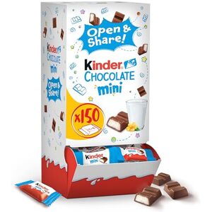 Kinder Chocolate Exclusive Mini Chocolate Bars Dispenser 150 pieces, Easter Choc Kinder Chocolate Exclusive Mini Chocolate Bars Dispenser 150 pieces, Easter Choc