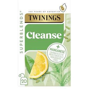 Twinings Superblends Cleanse Tea - Green Tea Herbal infusion with Matcha, Lemon Twinings Superblends Cleanse Tea - Green Tea Herbal infusion with Matcha, Lemon