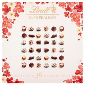 Lindt Mini Pralines Spring (180g): Milk, Dark & White Chocolate Box Lindt Mini Pralines Spring (180g): Milk, Dark & White Chocolate Box
