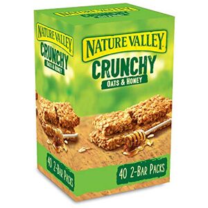 Nature Valley Crunchy Granola Bars Oats 'n' Honey, Pack Of 40 Bars Nature Valley Crunchy Granola Bars Oats 'n' Honey, Pack Of 40 Bars