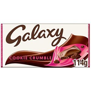 Galaxy Cookie Crumble Milk Chocolate Bar, Chocolate Gift, Movie Night Snacks, Sh Galaxy Cookie Crumble Milk Chocolate Bar, Chocolate Gift, Movie Night Snacks, Sh