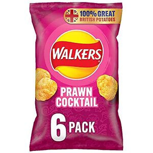 Walkers Prawn Cocktail Multipack Crisps 6 x 25g Walkers Prawn Cocktail Multipack Crisps 6 x 25g