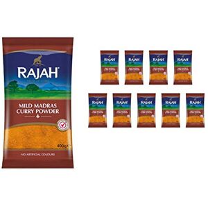 Rajah Spices Mild Madras Curry Powder Madras Mild Curry Powder (400g (Pa Rajah Spices Mild Madras Curry Powder Madras Mild Curry Powder (400g (Pa