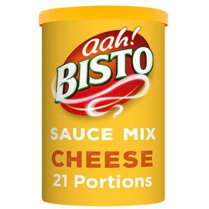 Bisto Thick, Creamy & Delicious Cheese Sauce Mix, 185 g Drum (Pack of 1) Bisto Thick, Creamy & Delicious Cheese Sauce Mix, 185 g Drum (Pack of 1)
