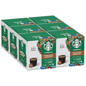 STARBUCKS Americano House Blend Medium Roast Coffee Pods by NESCAFÉ Dolce Gusto STARBUCKS Americano House Blend Medium Roast Coffee Pods by NESCAFÉ Dolce Gusto