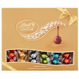 Lindt Lindor Assorted Chocolate Truffles Gift Box 525g - Gift Present or Sharing Lindt Lindor Assorted Chocolate Truffles Gift Box 525g - Gift Present or Sharing