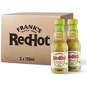 Frank's RedHot Fire-Roasted Jalapeño Hot Sauce - 135ml (Pack of 2) Frank's RedHot Fire-Roasted Jalapeño Hot Sauce - 135ml (Pack of 2)