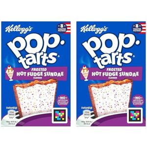 Kelloggs Kellogg's Hot Fudge Sundae Pop Tarts 384 gm (Pack of 2) Kelloggs Kellogg's Hot Fudge Sundae Pop Tarts 384 gm (Pack of 2)