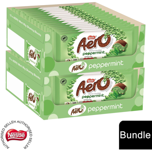 Nestle (30x Aero Peppermint (30 Bars)) Nestlé Chocolate Sharing Bar (30 - 40 Bars) Kit Nestle (30x Aero Peppermint (30 Bars)) Nestlé Chocolate Sharing Bar (30 - 40 Bars) Kit