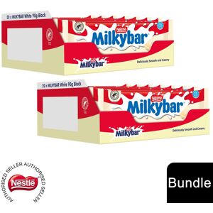 Nestle (40x Milkybar Chocolate (40 Bars)) Nestlé Chocolate Sharing Bar (30 - 40 Bars) K Nestle (40x Milkybar Chocolate (40 Bars)) Nestlé Chocolate Sharing Bar (30 - 40 Bars) K