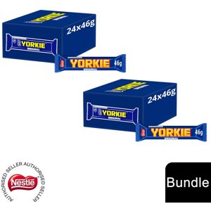 Nestle (48 x Yorkie Milk Chocolate Bar(48 Bars)) Nestlé Chocolate Bar (48 - 144 Bars) Y Nestle (48 x Yorkie Milk Chocolate Bar(48 Bars)) Nestlé Chocolate Bar (48 - 144 Bars) Y