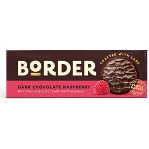 Border Biscuits Dark Chocolate Raspberry Biscuit 150g Border Biscuits Dark Chocolate Raspberry Biscuit 150g