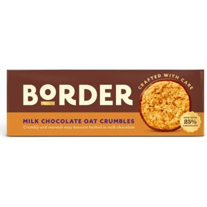 Border Biscuits Milk Chocolate Oat Crumbles 150g Border Biscuits Milk Chocolate Oat Crumbles 150g