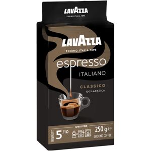 Lavazza, Espresso Italiano Classico, Ground Coffee, 10 Packs of 250g, Ideal for Lavazza, Espresso Italiano Classico, Ground Coffee, 10 Packs of 250g, Ideal for