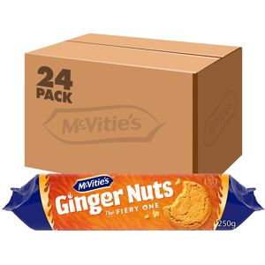 McVities McVitie's Ginger Nuts Biscuits, 250 g (24 Pack) McVities McVitie's Ginger Nuts Biscuits, 250 g (24 Pack)