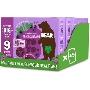 BEAR Blackcurrant Yoyos - Dried Fruit Rolls - Healthy - Vegan - 20g (45 packs) BEAR Blackcurrant Yoyos - Dried Fruit Rolls - Healthy - Vegan - 20g (45 packs)