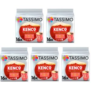 Tassimo Kenco Americano Grande XL Coffee Pods x16 (Pack of 5, Total 80 Drinks) Tassimo Kenco Americano Grande XL Coffee Pods x16 (Pack of 5, Total 80 Drinks)