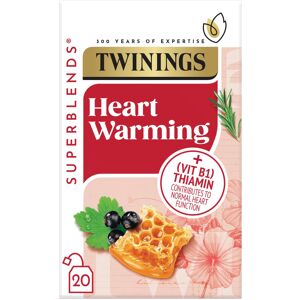 Twinings Superblends Heartea - Blackcurrant Rosemary - 20 Bags Twinings Superblends Heartea - Blackcurrant Rosemary - 20 Bags