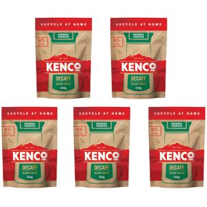 Kenco Decaff Instant Coffee Refill 150G x 5 (750g Total) Kenco Decaff Instant Coffee Refill 150G x 5 (750g Total)