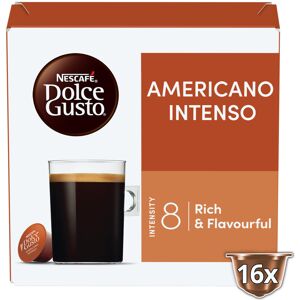 Nescafe NESCAFÉ Dolce Gusto Americano Intenso (3x16's) - 48 Cups Nescafe NESCAFÉ Dolce Gusto Americano Intenso (3x16's) - 48 Cups