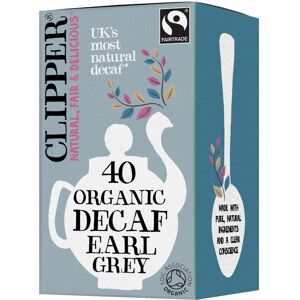 Clipper Organic Decaf Earl Grey Tea Bags, 40 Count Clipper Organic Decaf Earl Grey Tea Bags, 40 Count