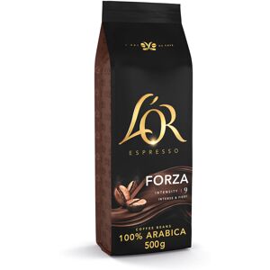 L'OR Espresso Forza Coffee Beans 500g Intensity 9 L'OR Espresso Forza Coffee Beans 500g Intensity 9