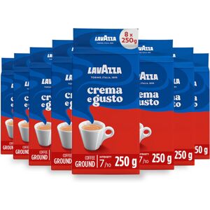 Lavazza Crema e Gusto Ground Coffee, 8 x 250g Lavazza Crema e Gusto Ground Coffee, 8 x 250g