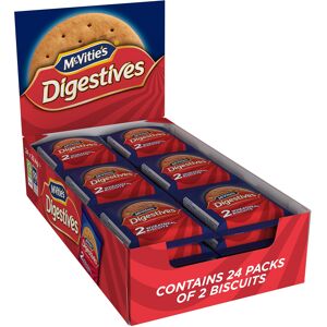 McVities McVitie's Digestives Biscuits To Go, Convenient Snack Packs, 29.4 g (Pack of 24) McVities McVitie's Digestives Biscuits To Go, Convenient Snack Packs, 29.4 g (Pack of 24)