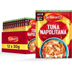 Schwartz Tuna Napolitana Recipe Mix 30g (Serves 4) Schwartz Tuna Napolitana Recipe Mix 30g (Serves 4)