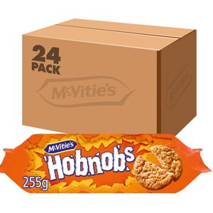 McVities McVitie's Hobnobs Biscuits The Oaty One, 255g (24 Pack) McVities McVitie's Hobnobs Biscuits The Oaty One, 255g (24 Pack)