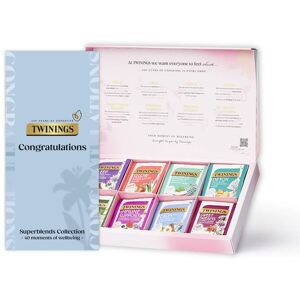 Twinings Superblends Congratulations Collection Gift Box 40 Tea Bags 8 Premi Twinings Superblends Congratulations Collection Gift Box 40 Tea Bags 8 Premi