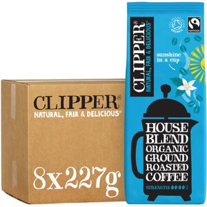 Clipper Roast & Ground Coffee House Blend 227g-8 Pack Clipper Roast & Ground Coffee House Blend 227g-8 Pack