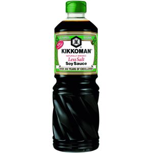 Kikkoman Less Salt Soy Sauce, 975 ml, (Pack of 6), Naturally Brewed Kikkoman Less Salt Soy Sauce, 975 ml, (Pack of 6), Naturally Brewed
