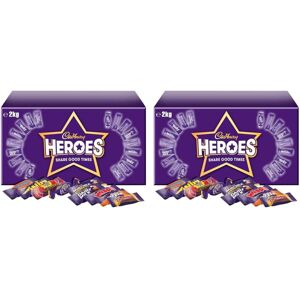 Cadbury Heroes Chocolate Bulk Sharing Box 2kg Milk Chocolates Individually Wrapp Cadbury Heroes Chocolate Bulk Sharing Box 2kg Milk Chocolates Individually Wrapp