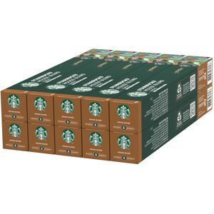 STARBUCKS House Blend by Nespresso, Medium Roast, Coffee Capsules 10 x 10 (100 C STARBUCKS House Blend by Nespresso, Medium Roast, Coffee Capsules 10 x 10 (100 C