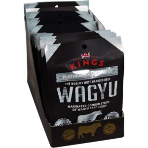 Kings - Wagyu Beef Jerky - Platinum Edition Indulgent Range - High Protein Meat Kings - Wagyu Beef Jerky - Platinum Edition Indulgent Range - High Protein Meat