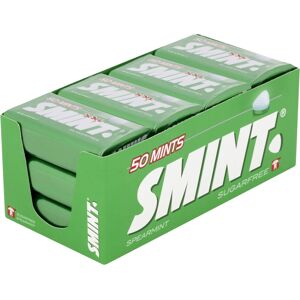 Smint Sugar Free Mints, Spearmint Flavour, Suitable for Vegetarians ? 12 x 50 XX Smint Sugar Free Mints, Spearmint Flavour, Suitable for Vegetarians ? 12 x 50 XX