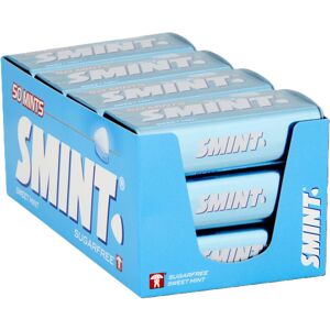 Smint Sugar Free Sweet Mints, Suitable for Vegetarians - 12 x 50 XXL Tins Smint Sugar Free Sweet Mints, Suitable for Vegetarians - 12 x 50 XXL Tins