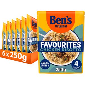 Ben's Original Favourites Risotto Chicken and Mushrooms Ready Meal Pouch, Bulk M Ben's Original Favourites Risotto Chicken and Mushrooms Ready Meal Pouch, Bulk M