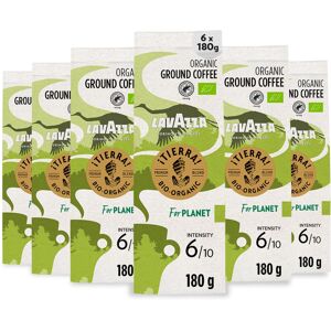 Lavazza, Tierra For Planet, Ground Coffee, 6 Packs of 180g, Ideal for Moka Pot o Lavazza, Tierra For Planet, Ground Coffee, 6 Packs of 180g, Ideal for Moka Pot o